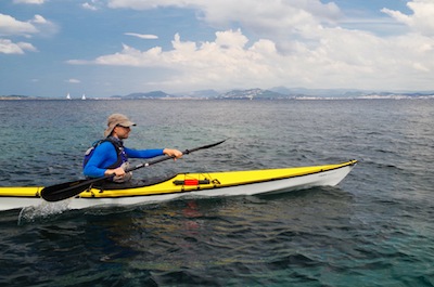 kayak de mer en Corse