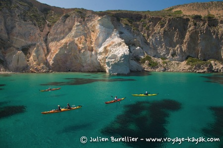 Kayak Milos kayak de mer Milos