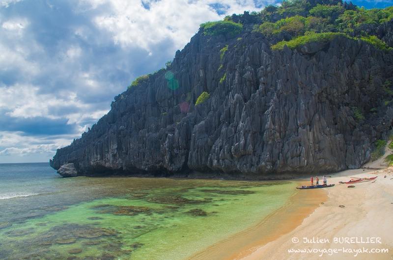 Bivouac à Tapiutan Kayak de mer à Palawan - tapiutan Island - el Nido