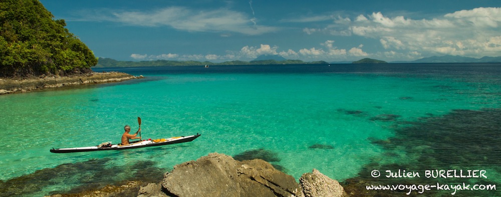 kayak de mer Palawan Port Barton Kayak de mer en asie à Palawan